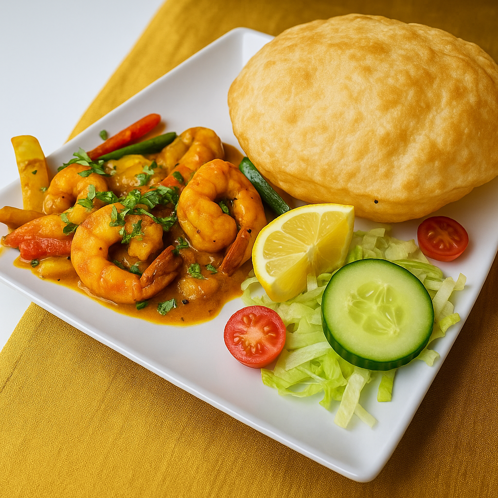 KING PRAWN PURI