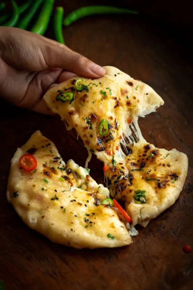 CHEESE CHILLI NAAN