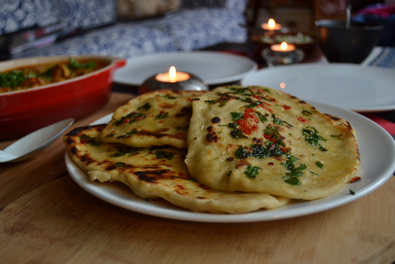CHILLI CORIANDER NAAN