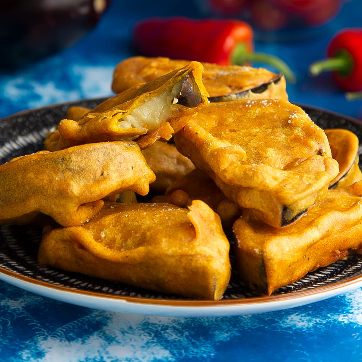 Aubergine pakora