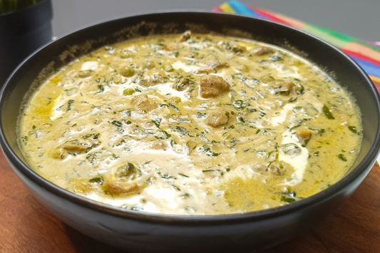 Malai methi mushroom
